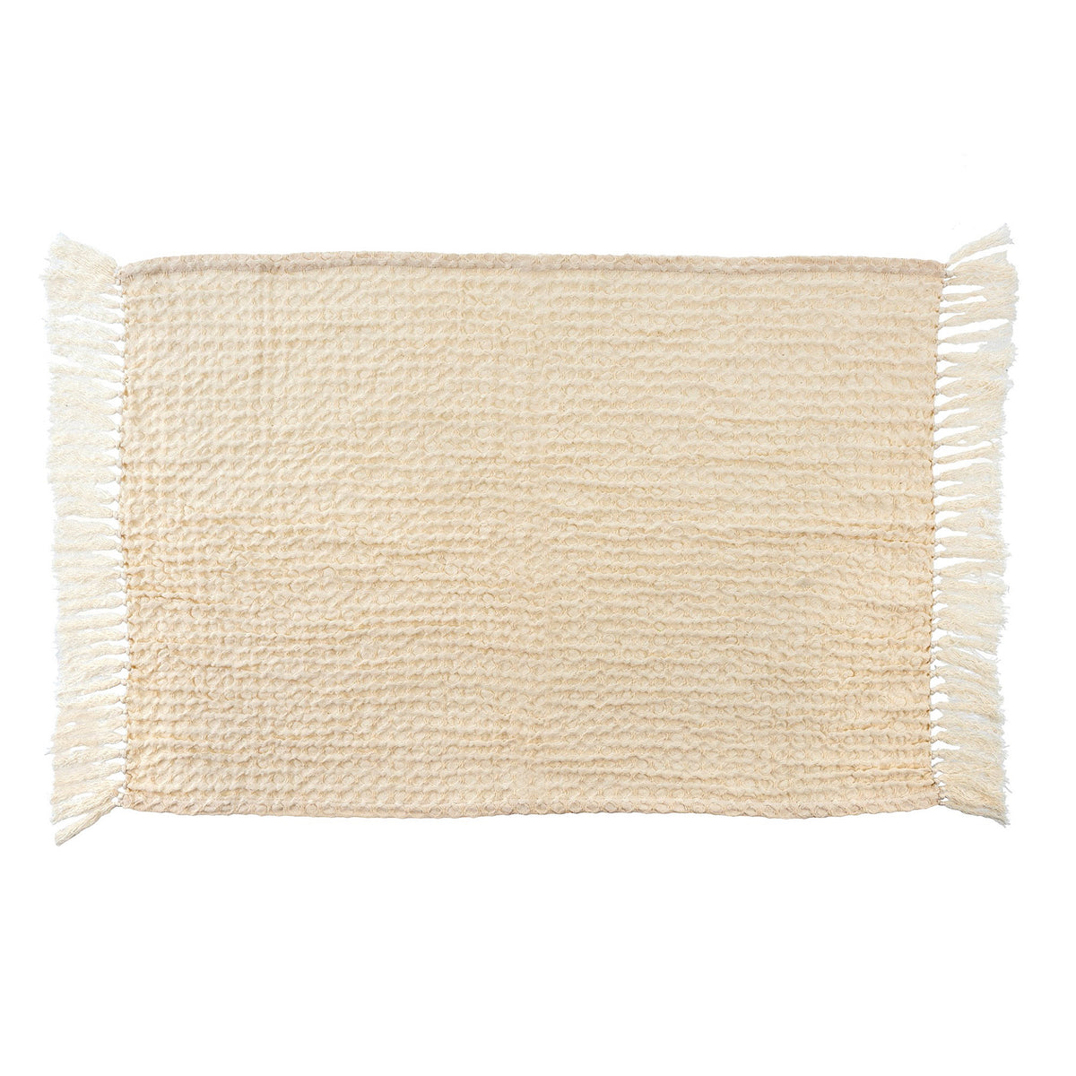 Waffle Hand Towel, Natural