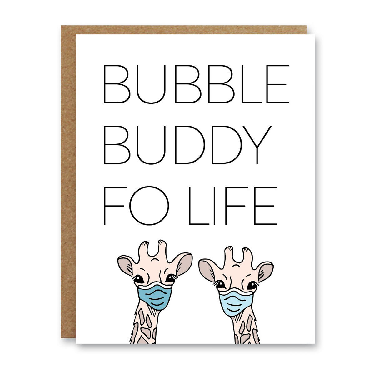 Bubble Buddy Card
