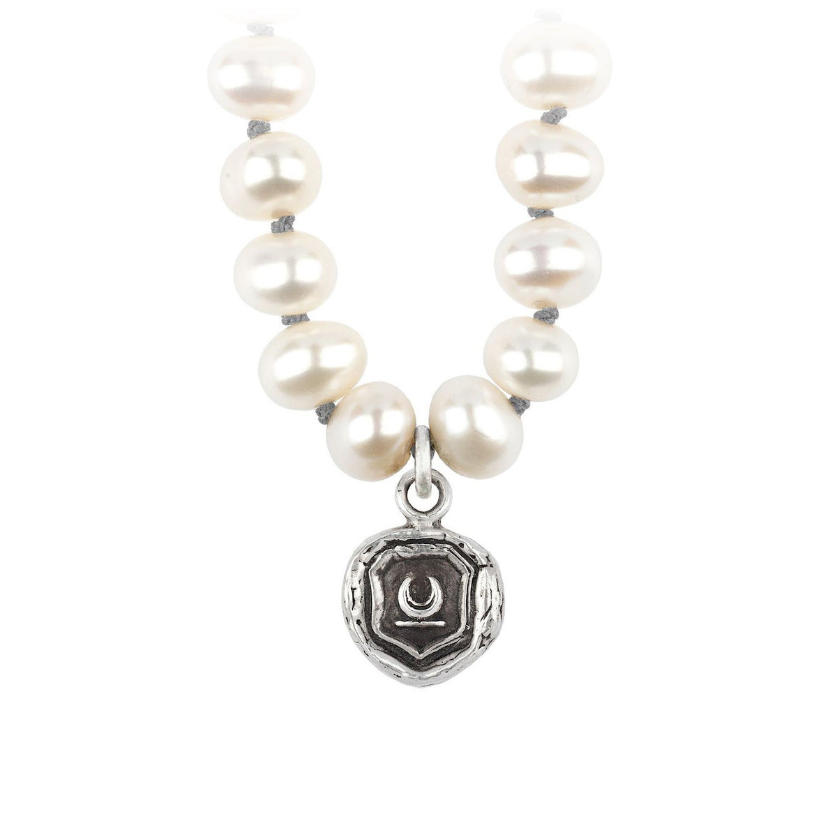New Beginnings Ivory Freshwater Pearl Necklace, 22&quot;