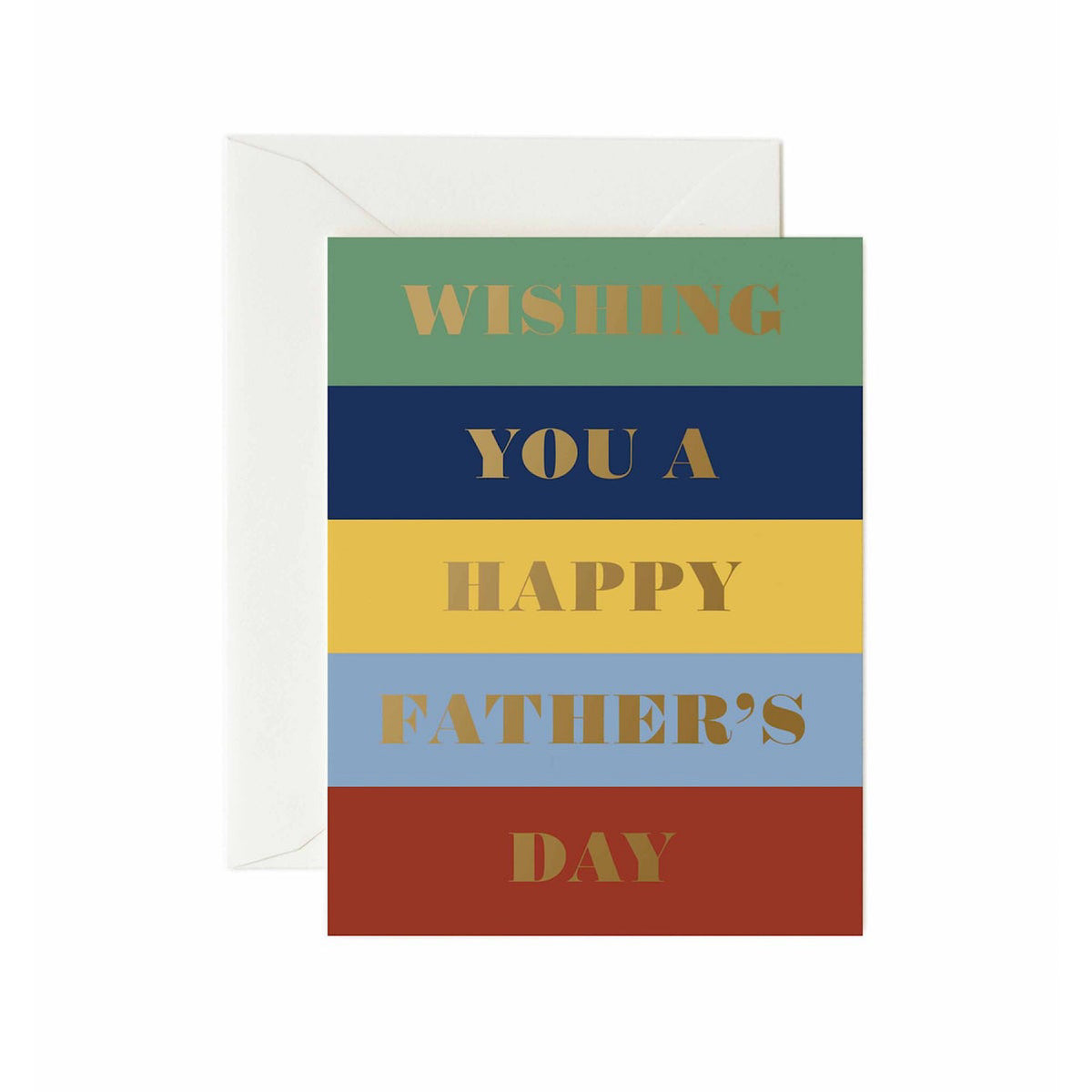Colour Block Father&#39;s Day Card