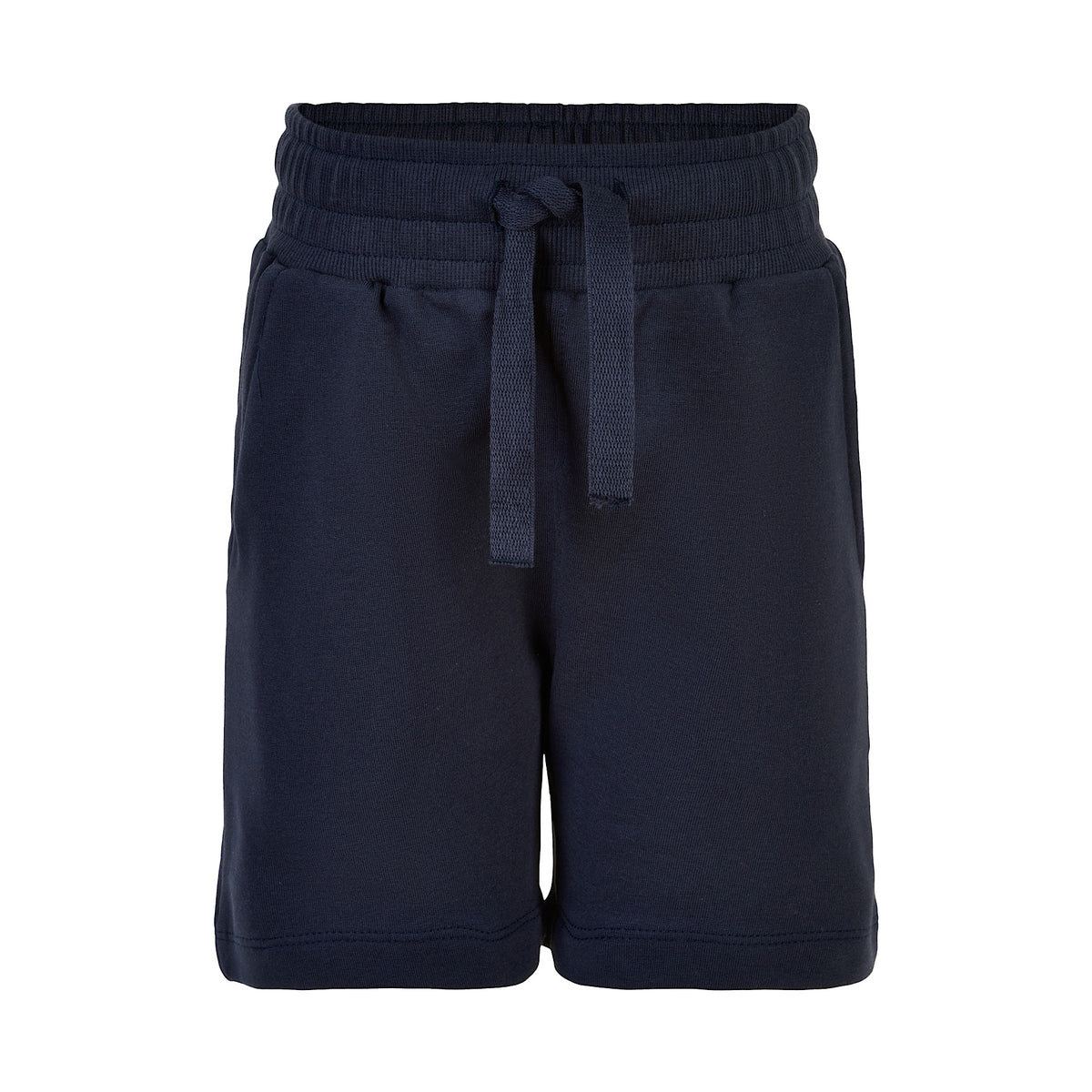 Navy Cotton Shorts