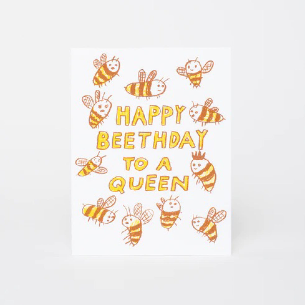 Beethday Queen Card