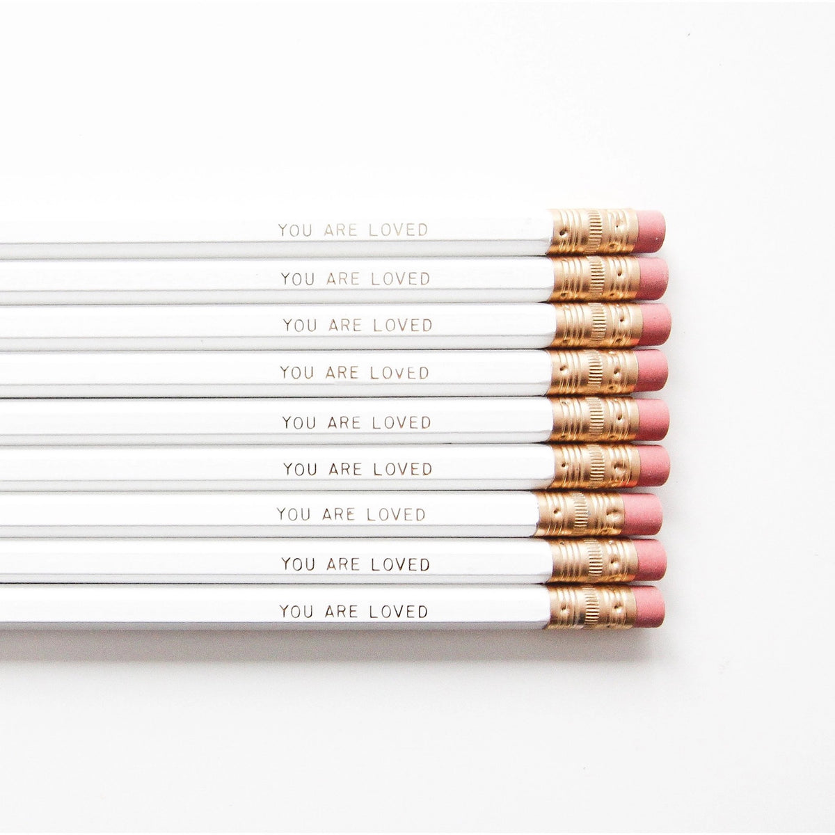 Set of 9 Pencils, &#39;You Are Loved&#39;