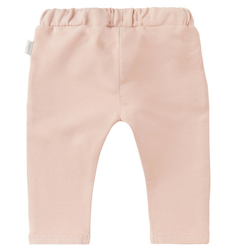 Pink Sweatpants with Ruffle Pockets