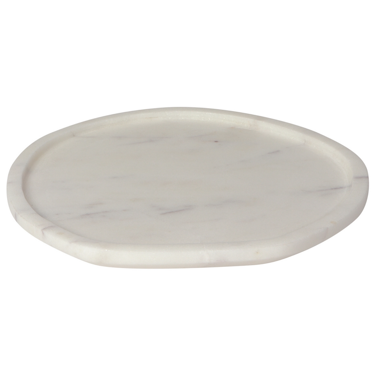 Atlas Marble Plate, White