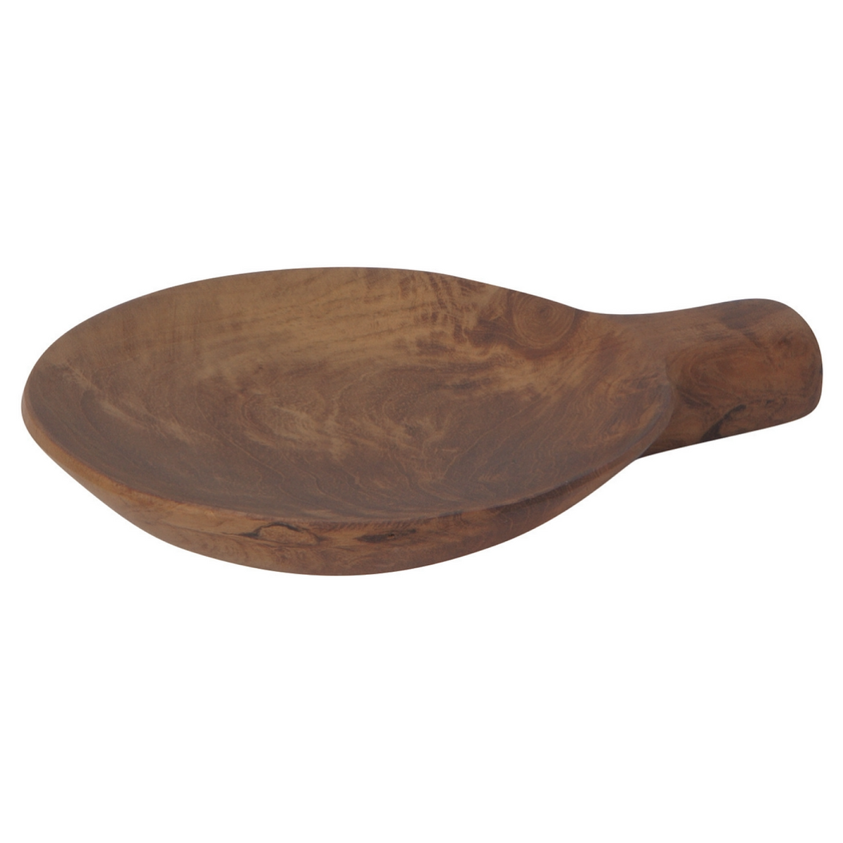 Small Teak Wood Paddle Tray
