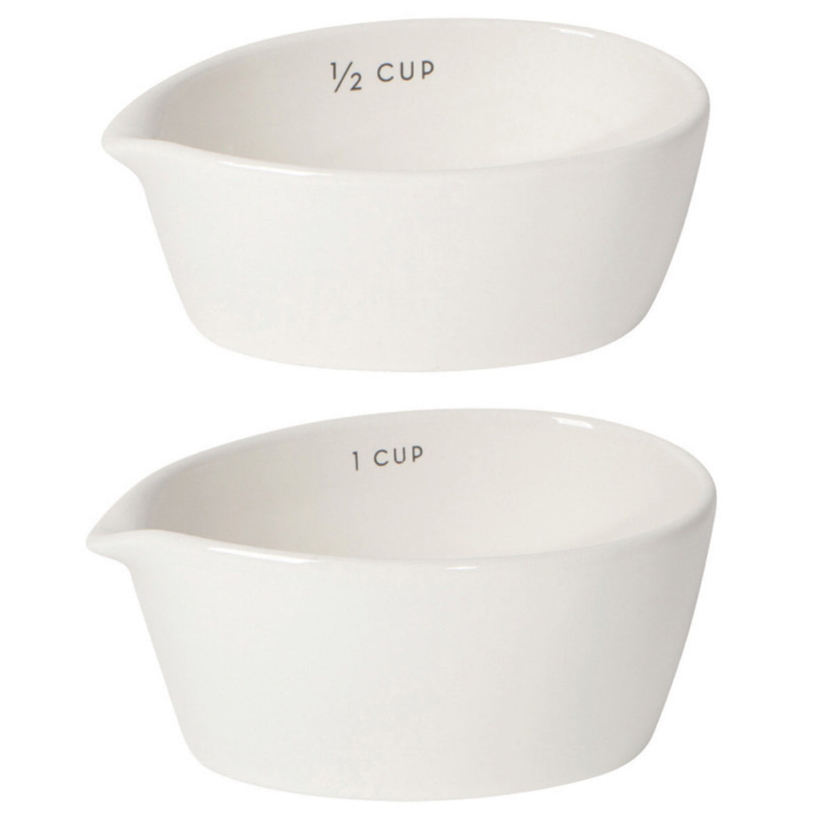 Ivory Measuring Cups, Set of 4