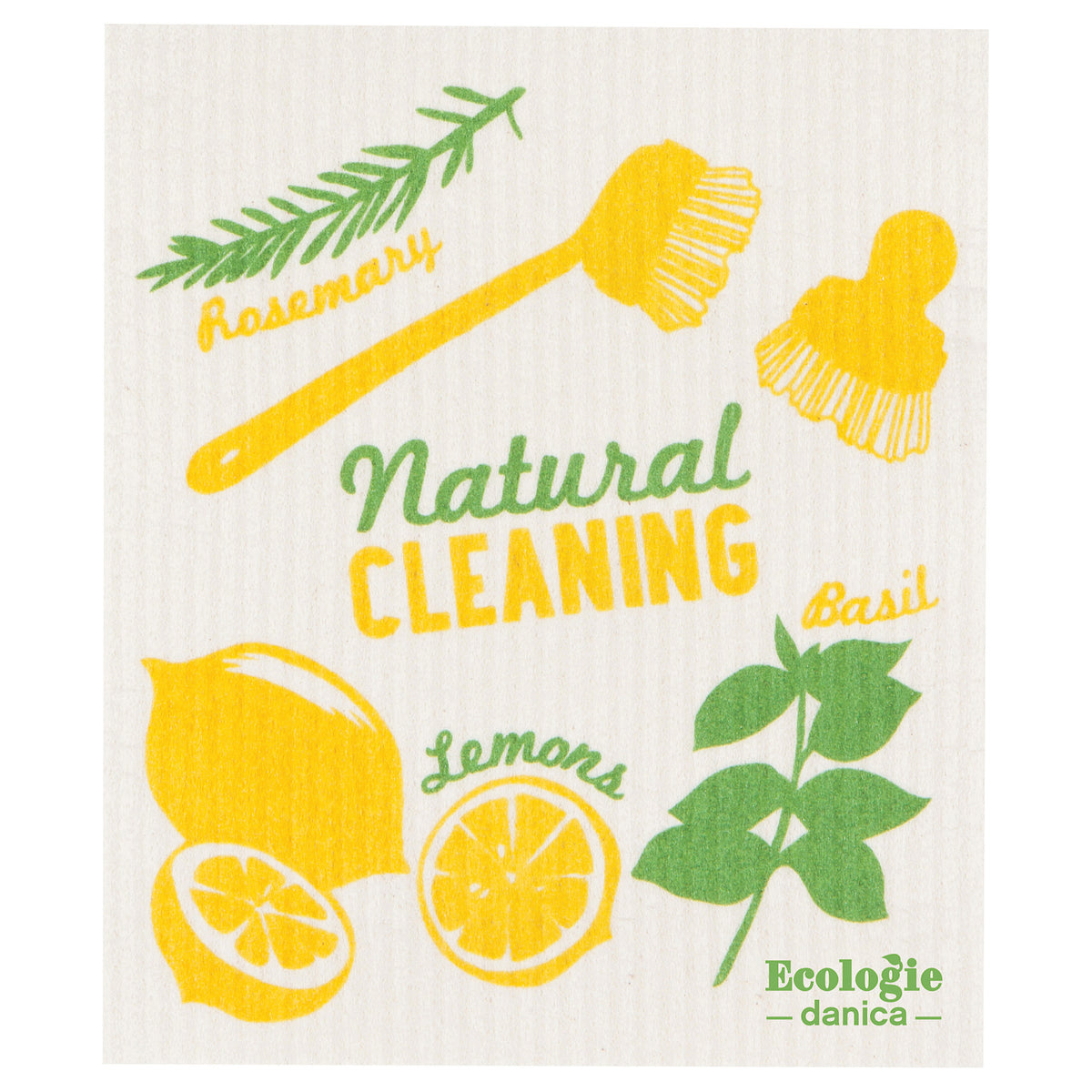 Natural Cleaning Swedish Dishcloth