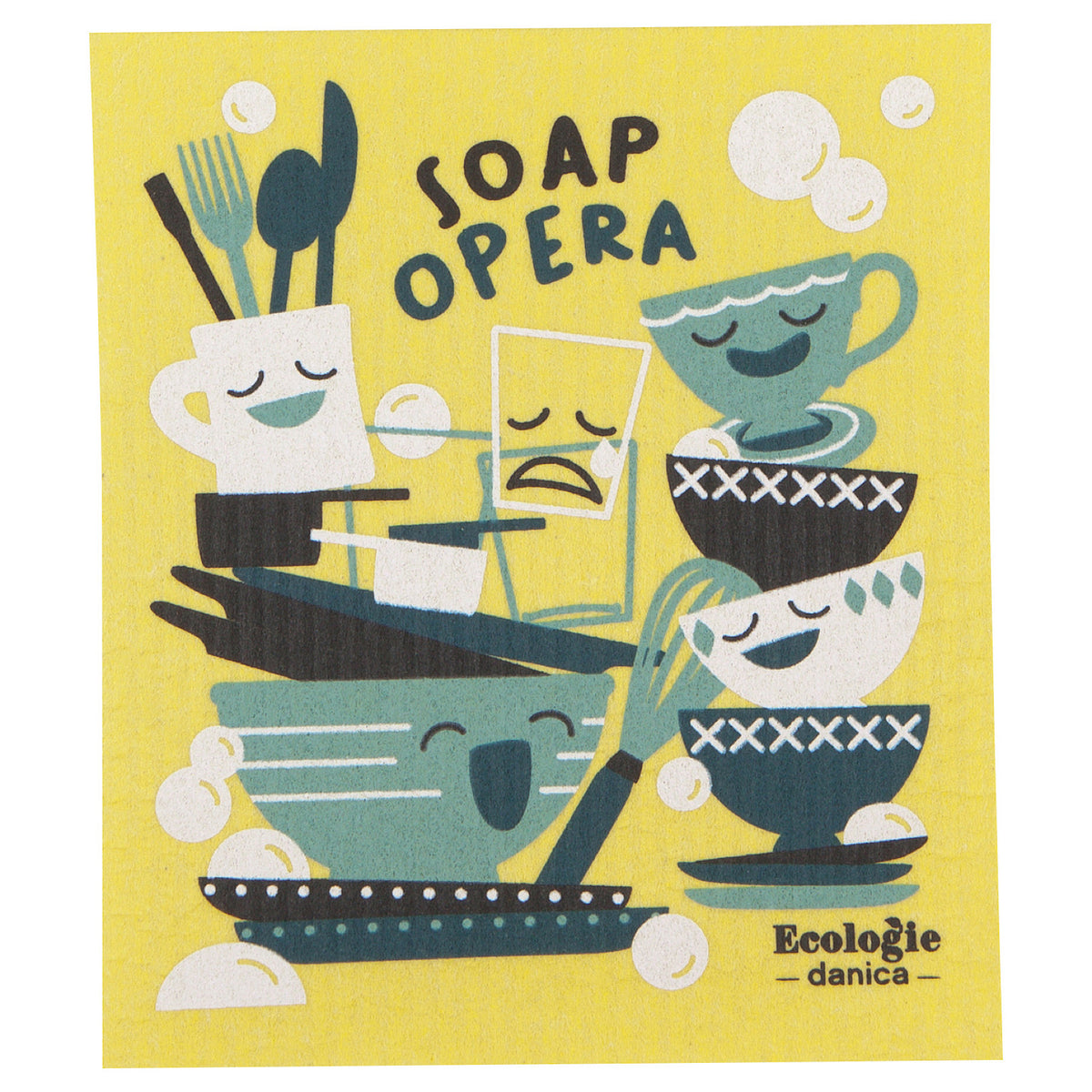 Soap Opera Swedish Dishcloth