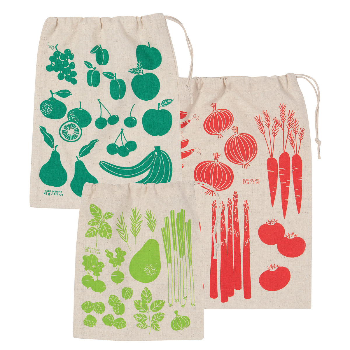 Veggies Produce Bags, Set of 3