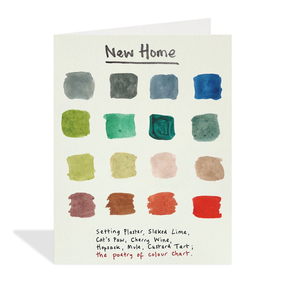 New Home Palette Card