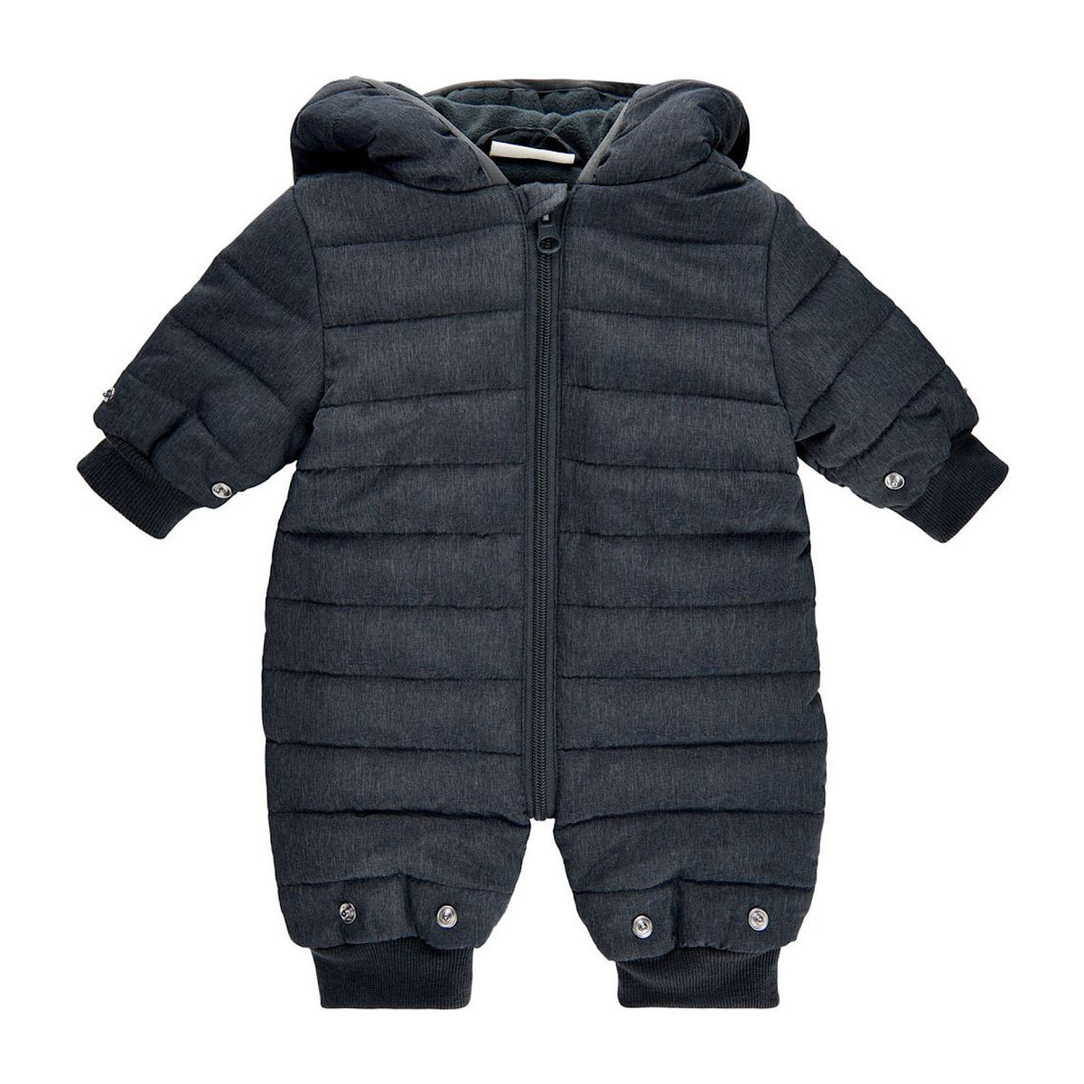 Wholesuit with Mittens and Booties, Ebony