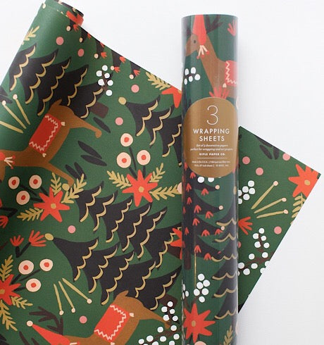Reindeer Wrapping Sheets