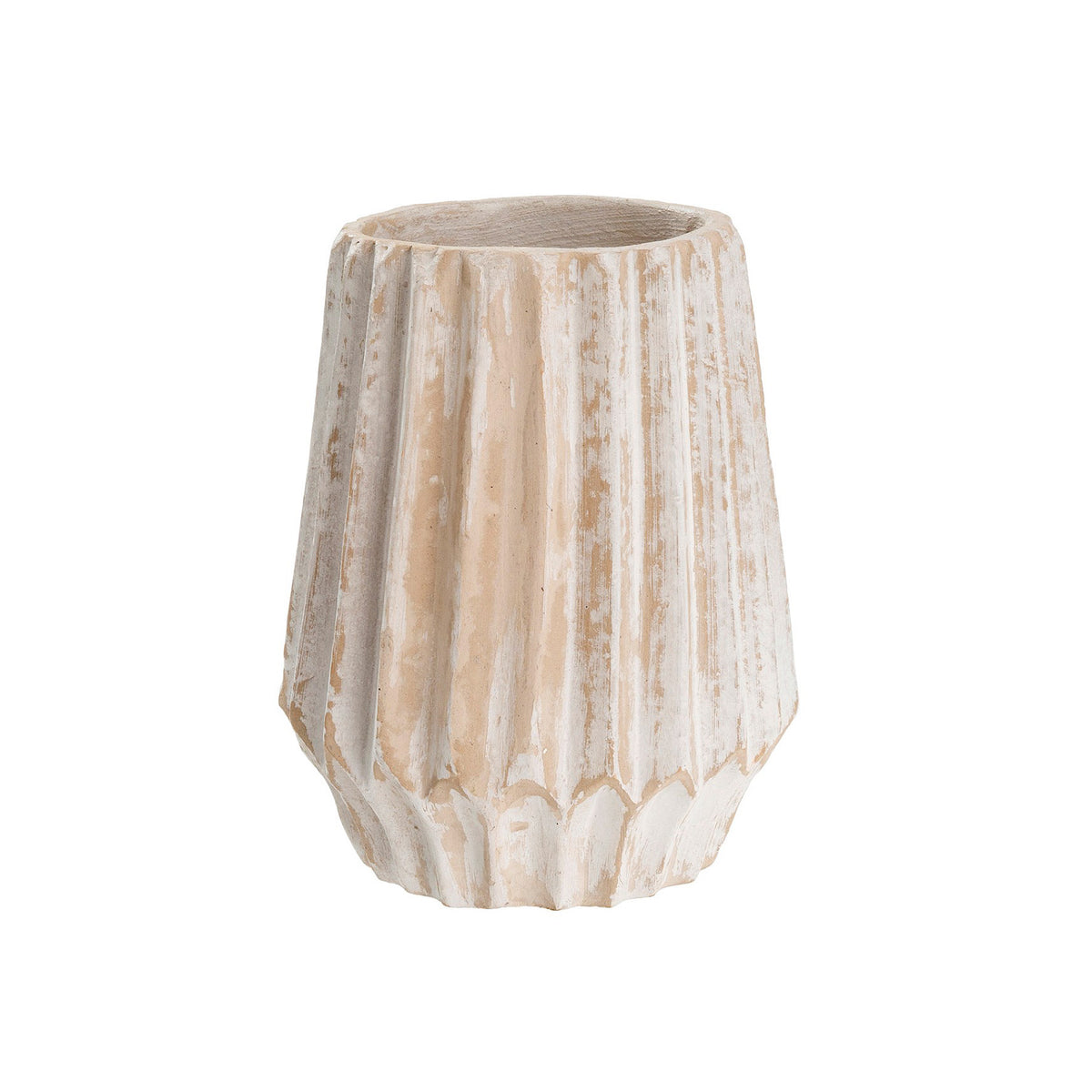 Athens Paper Mache Vase, Narrow