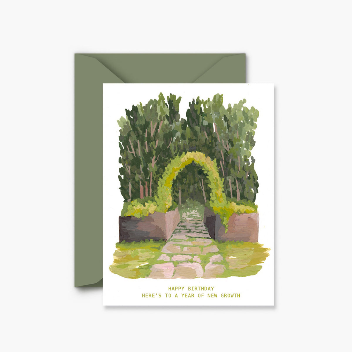 New Growth Birthday Card