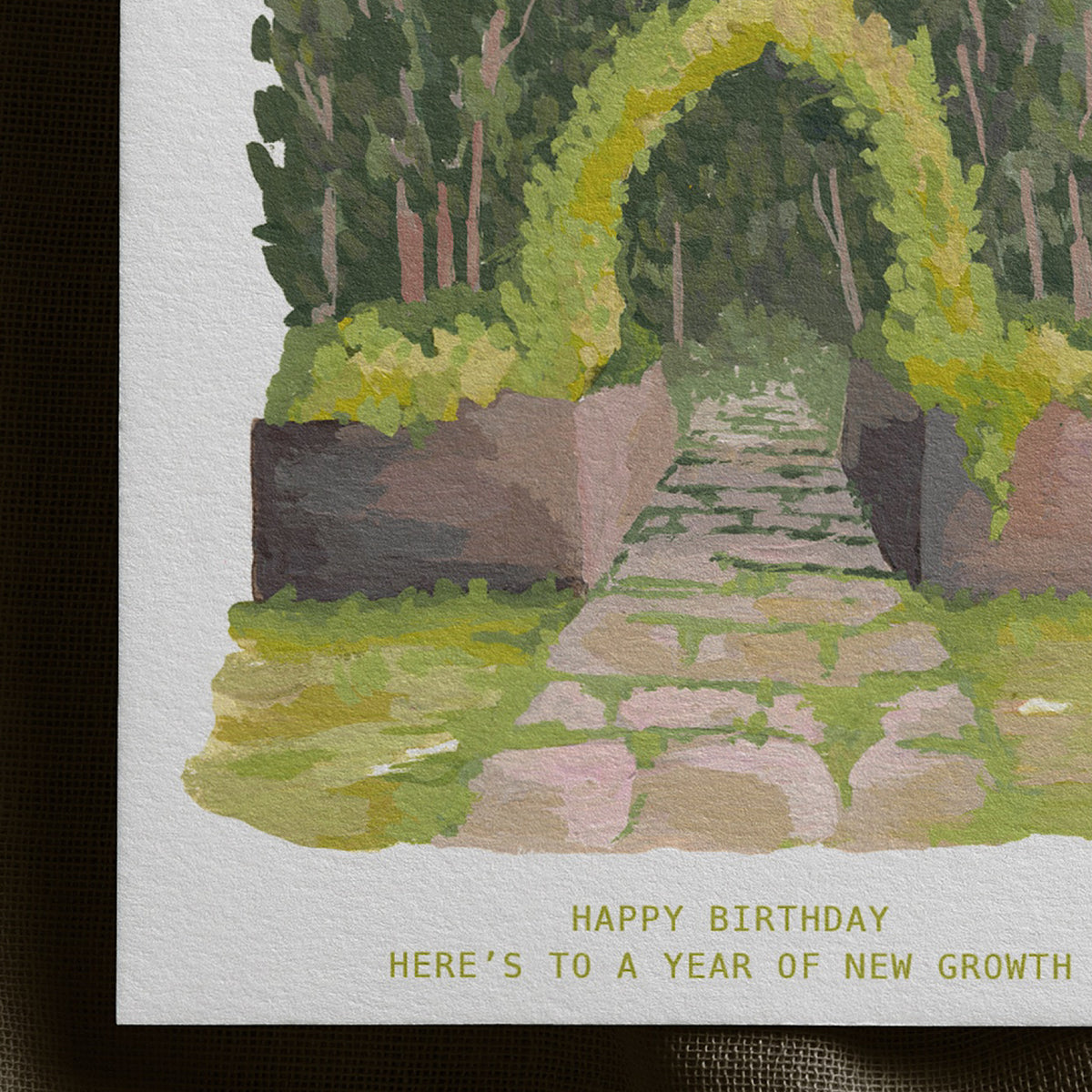 New Growth Birthday Card