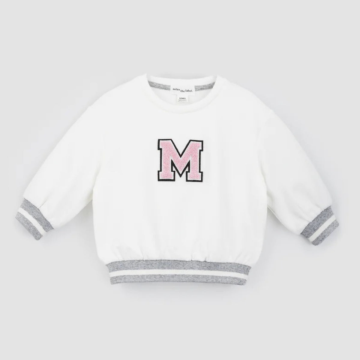 Varsity &#39;M&#39; Chenille Sweatshirt
