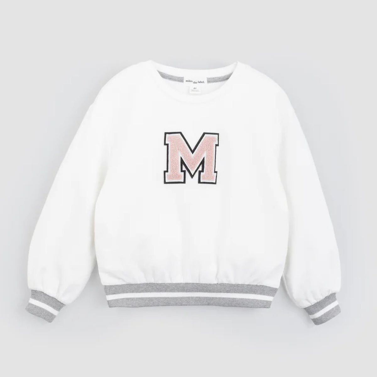 Varsity &#39;M&#39; Chenille Sweatshirt