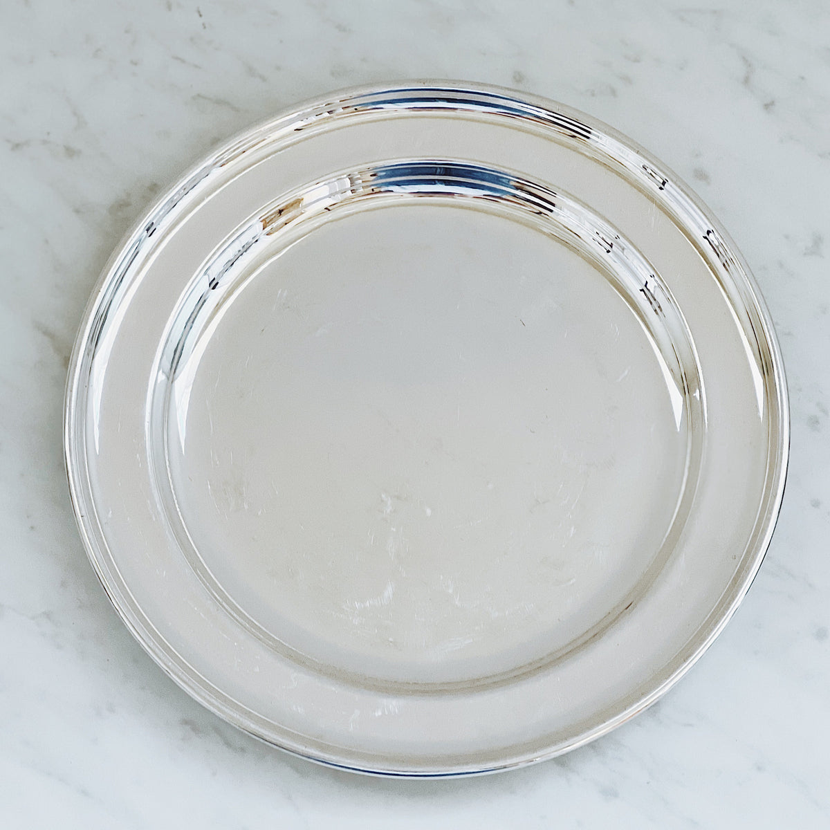 Antique Silver Plate Dish