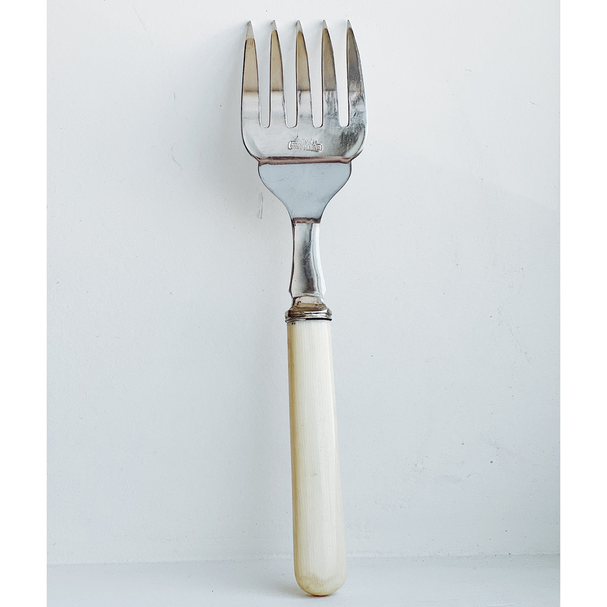 Antique Serving Fork with Bakelite Handle
