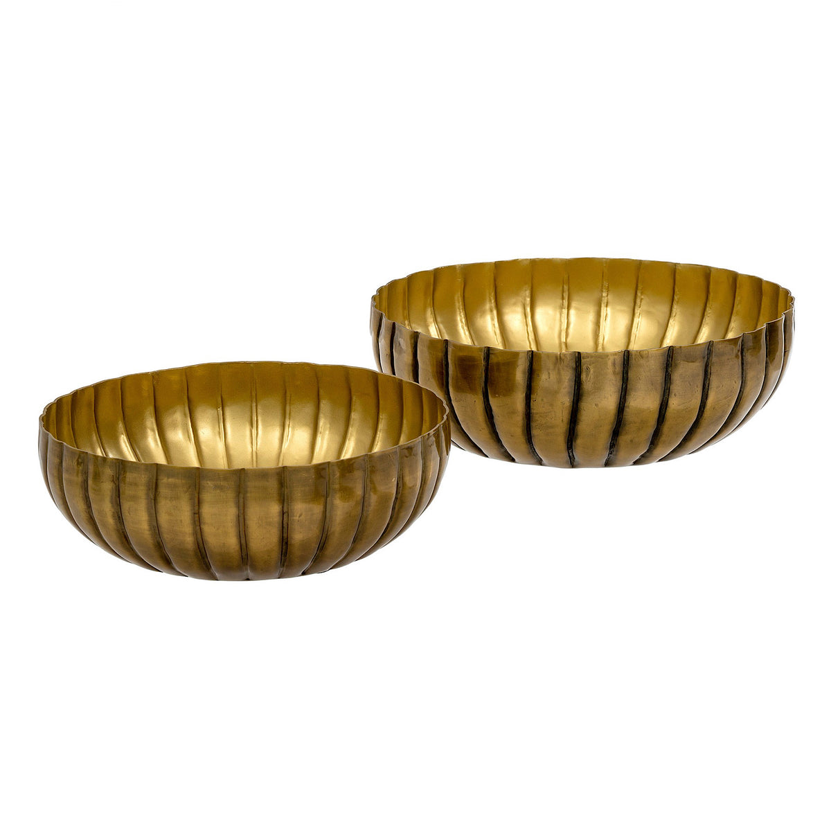 Calliope Metal Bowls, Two Sizes