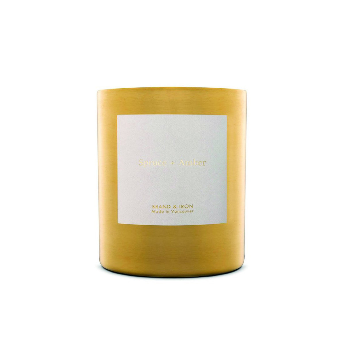Gold Series: Spruce + Amber Candle