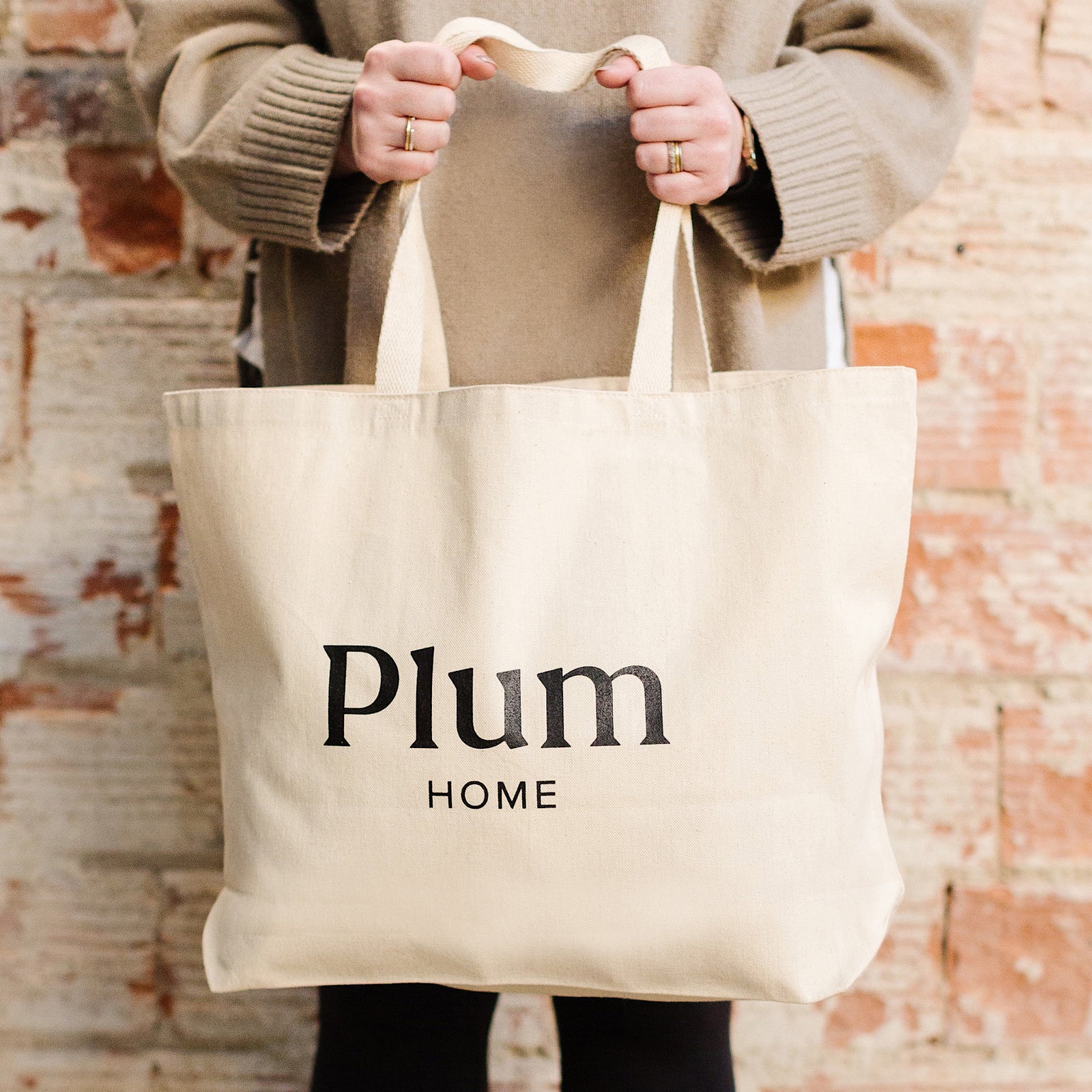 Edmonton is Home Tote Plum Home Design