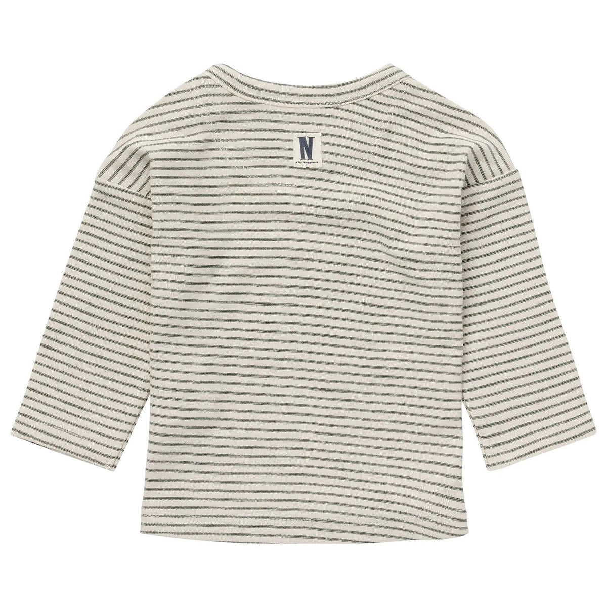 Enjoy The Moment Striped Long Sleeve Tee
