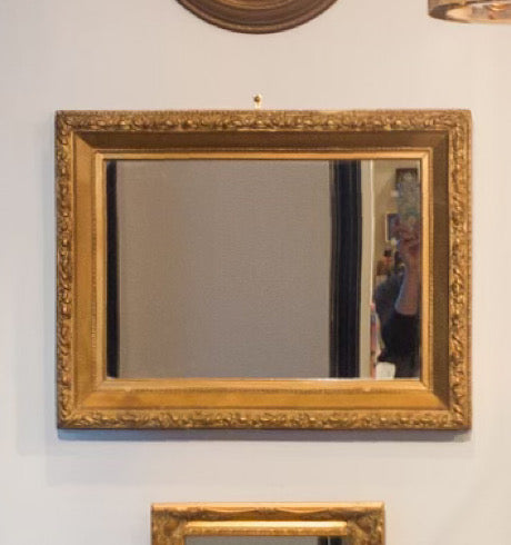 Antique Rectangular Mirror