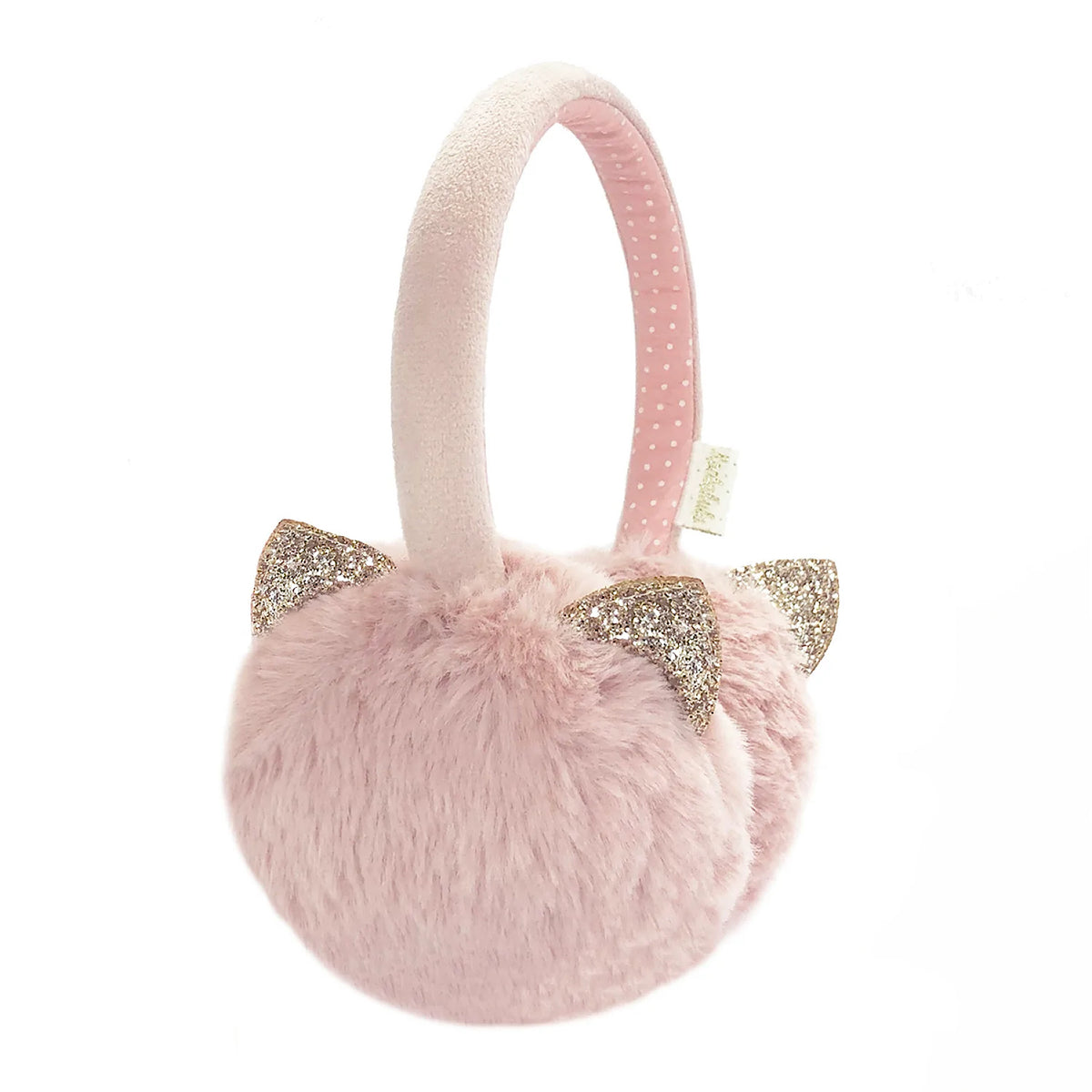 Cleo Cat Pink Earmuffs