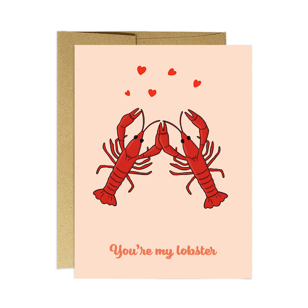 You&#39;re My Lobster Card