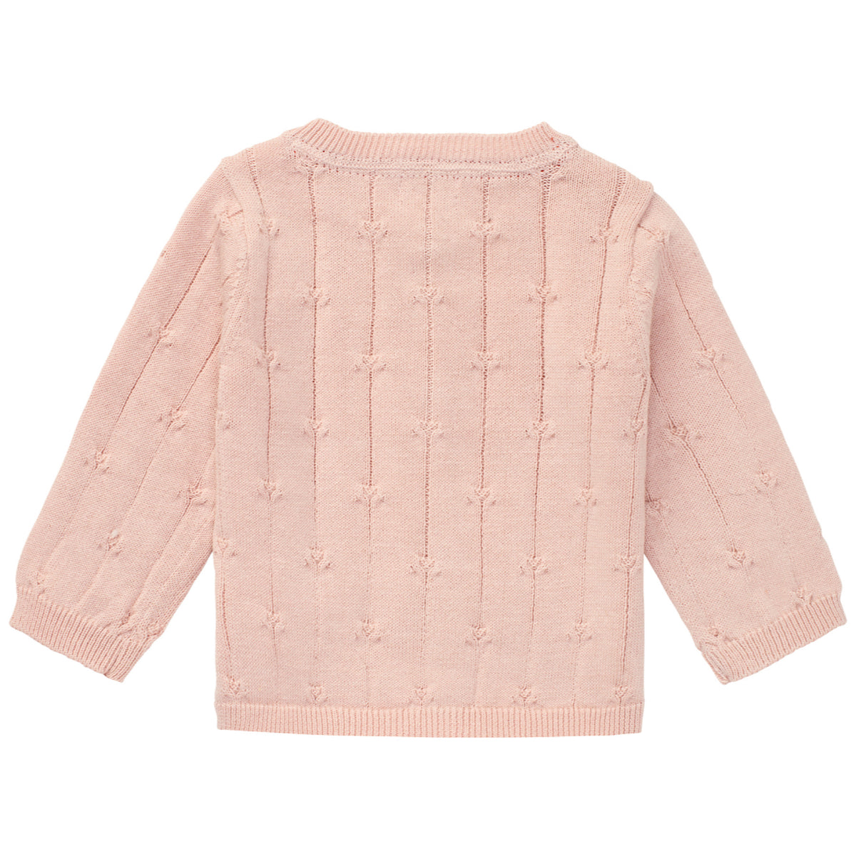 Peach Knit Cardigan