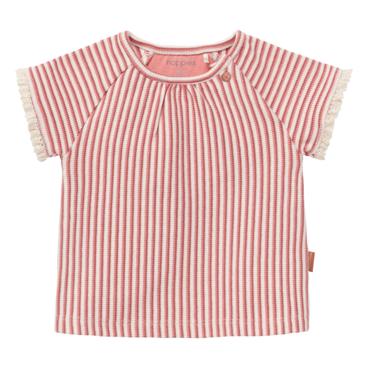 Terracotta Striped Tee