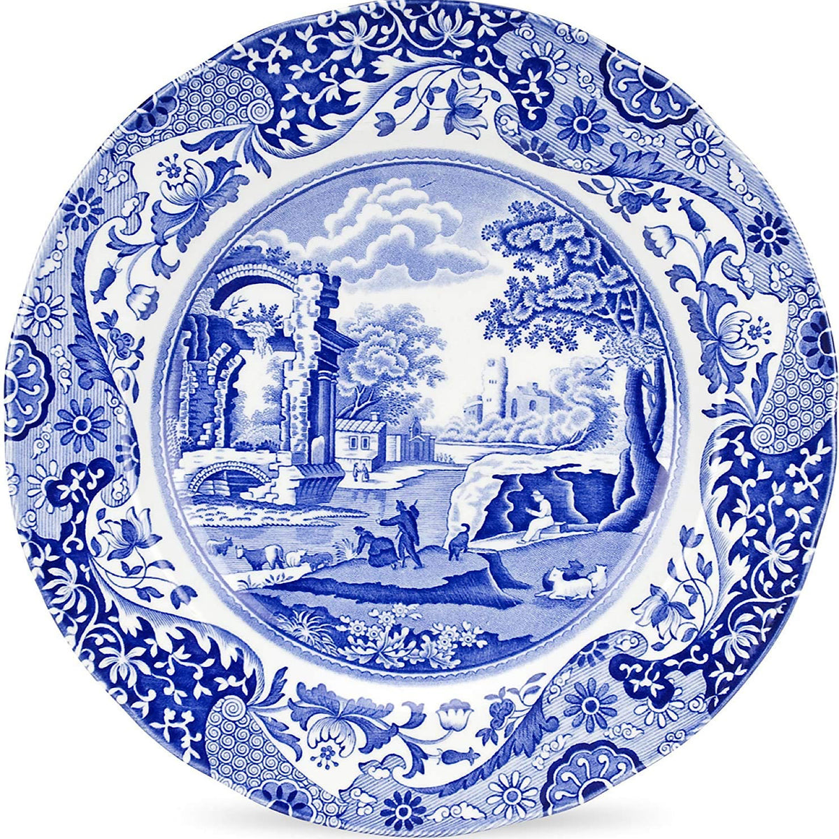 Spode Blue Italian 10.5&quot; Dinner Plate