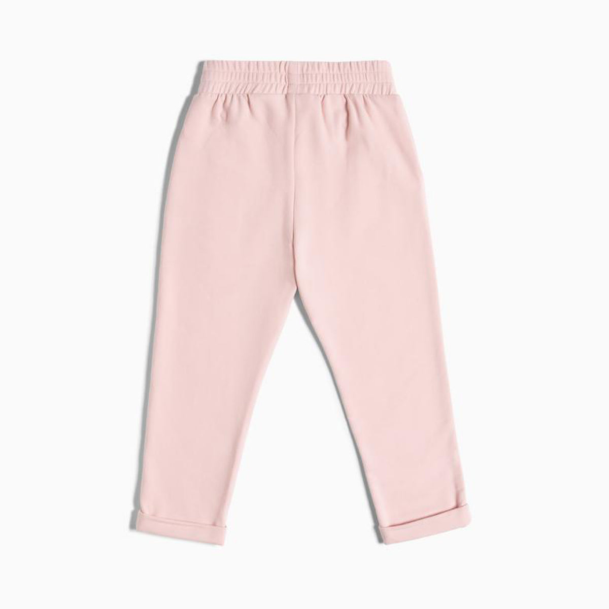Pink Joggers with Ruching Detail