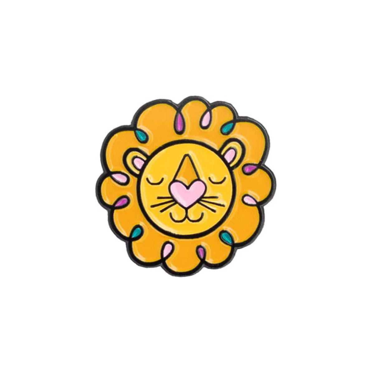 Brave Lion Pin