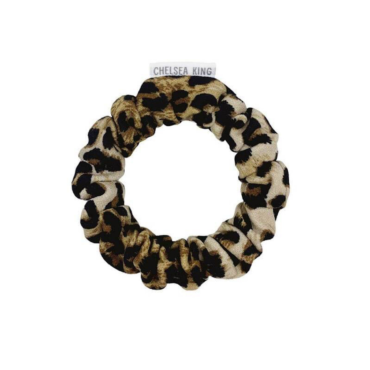 Leopard Scrunchie, Thin