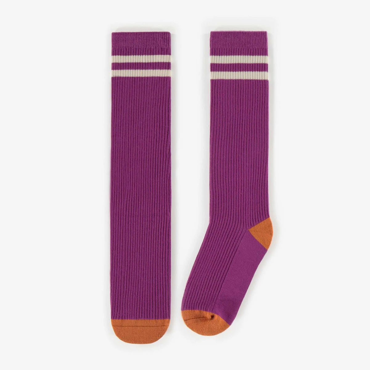 Purple Knee Socks