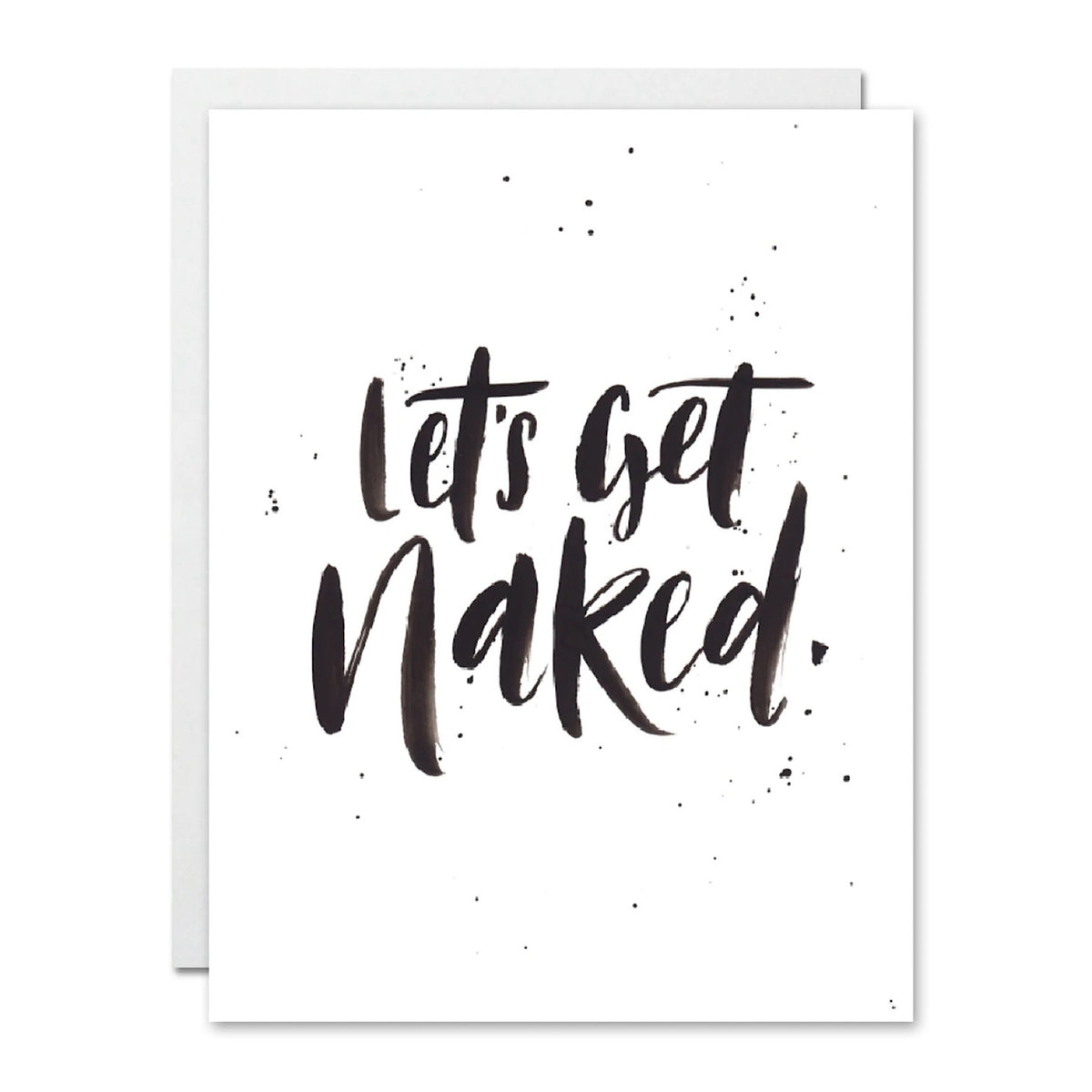 Let&#39;s Get Naked Card