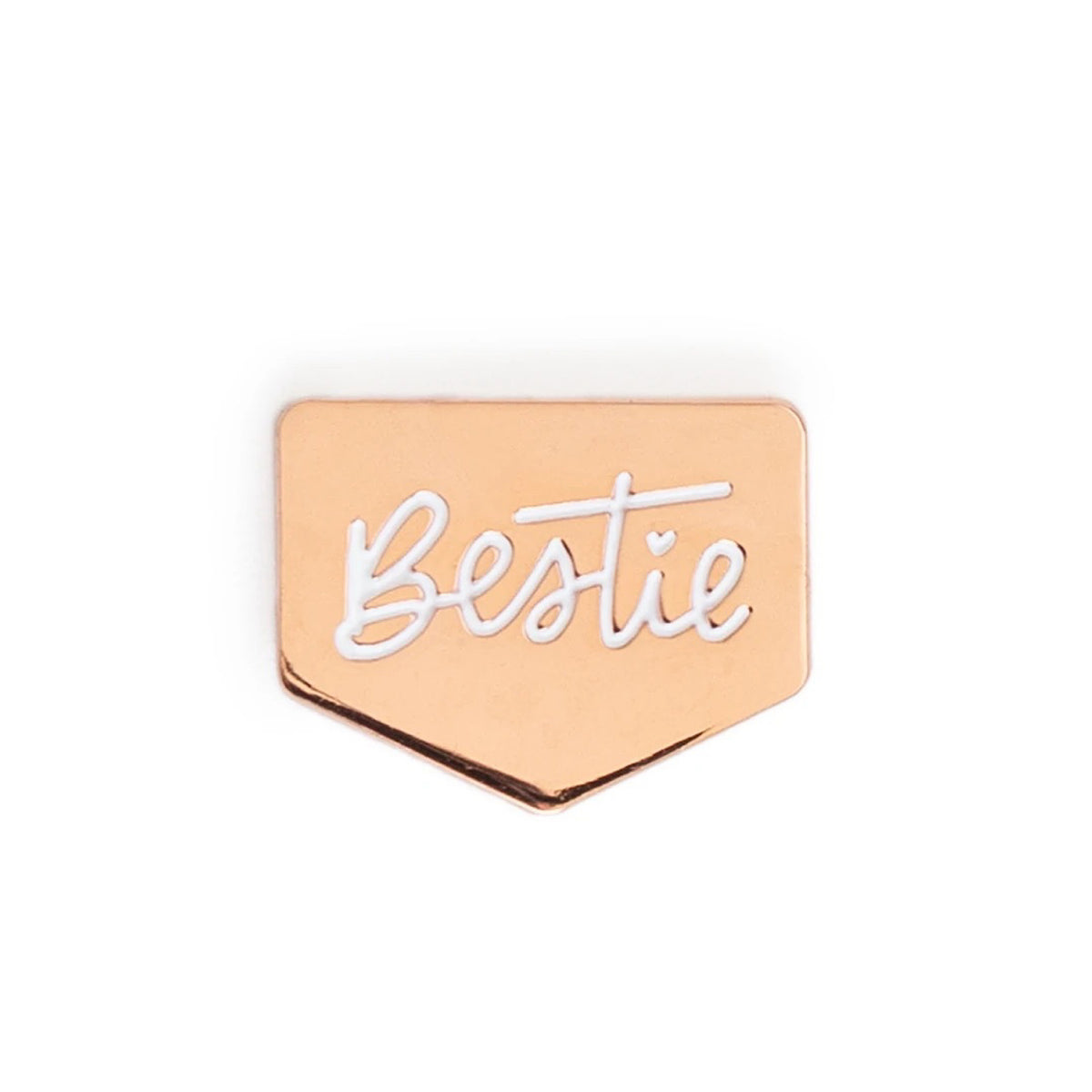 Bestie Badge Pin
