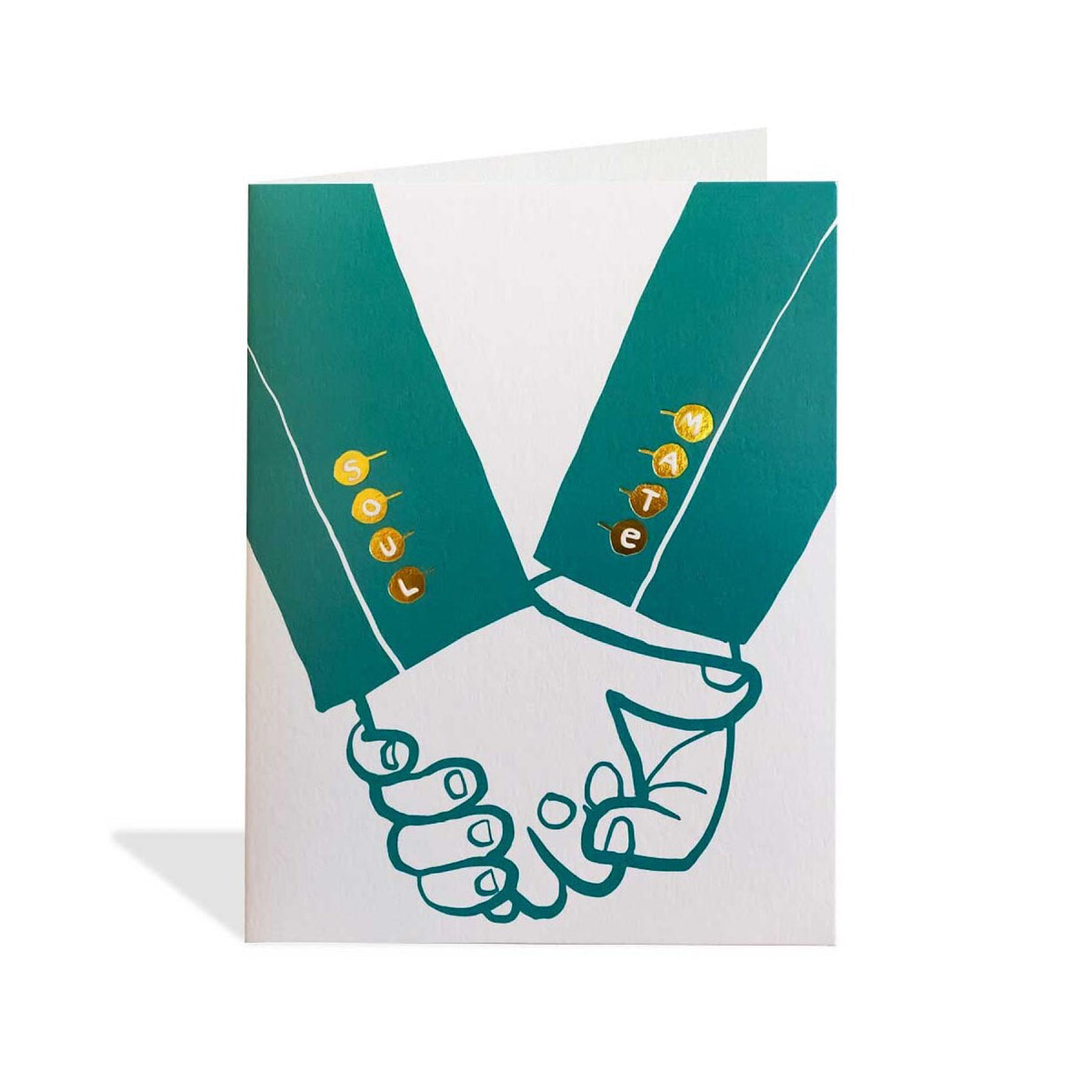 Holding Hands Soulmate Card