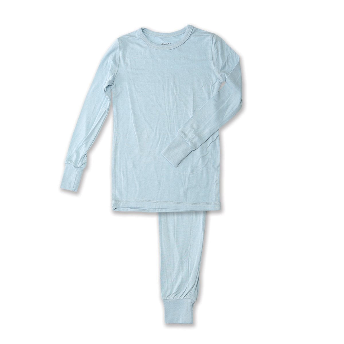 Bamboo L/S Pyjama Set, Baby Blue