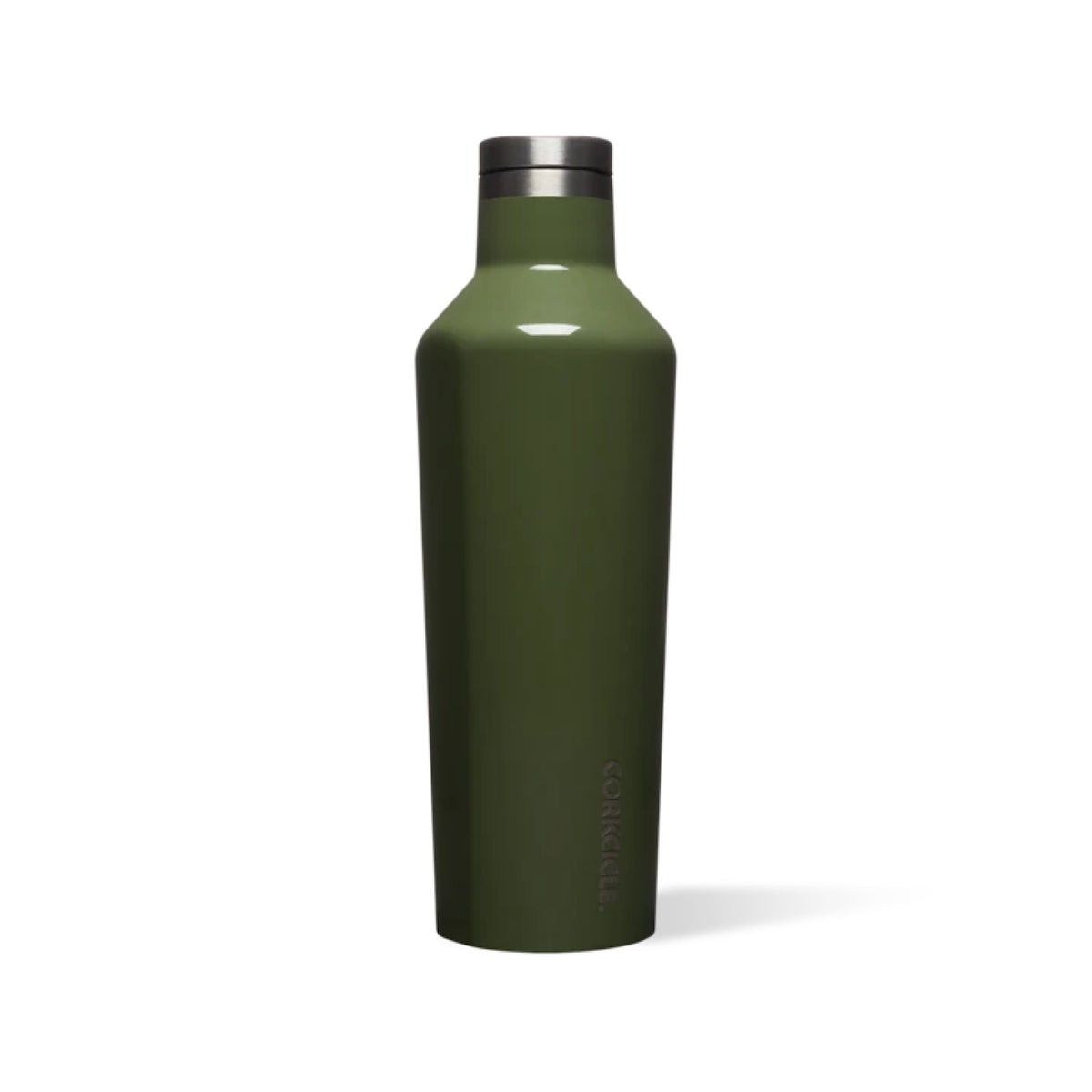 Gloss Olive Canteen, 16oz