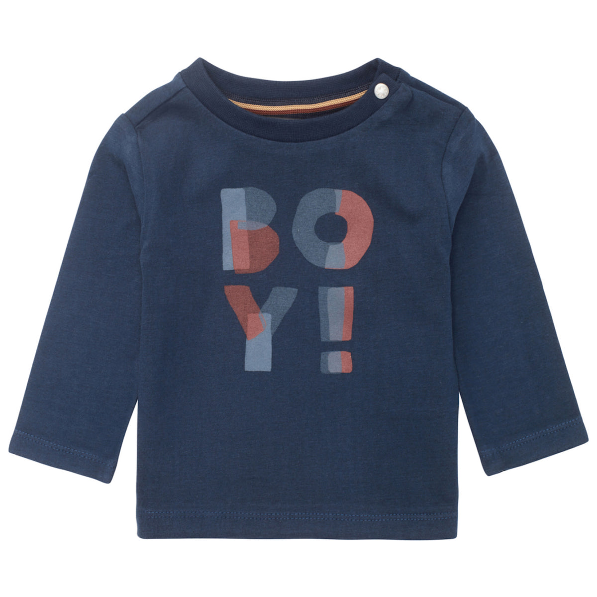 Long Sleeve Tee with BOY! Graphic