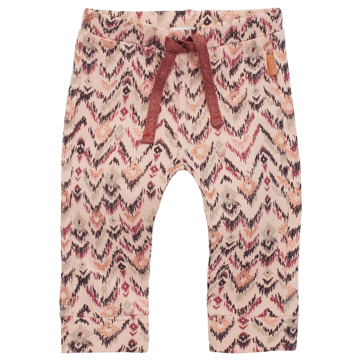 Pink Printed Trousers