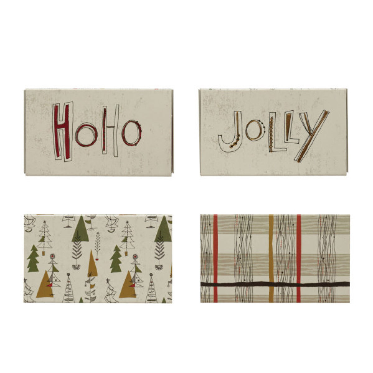 Holiday Matchboxes, 2 Styles