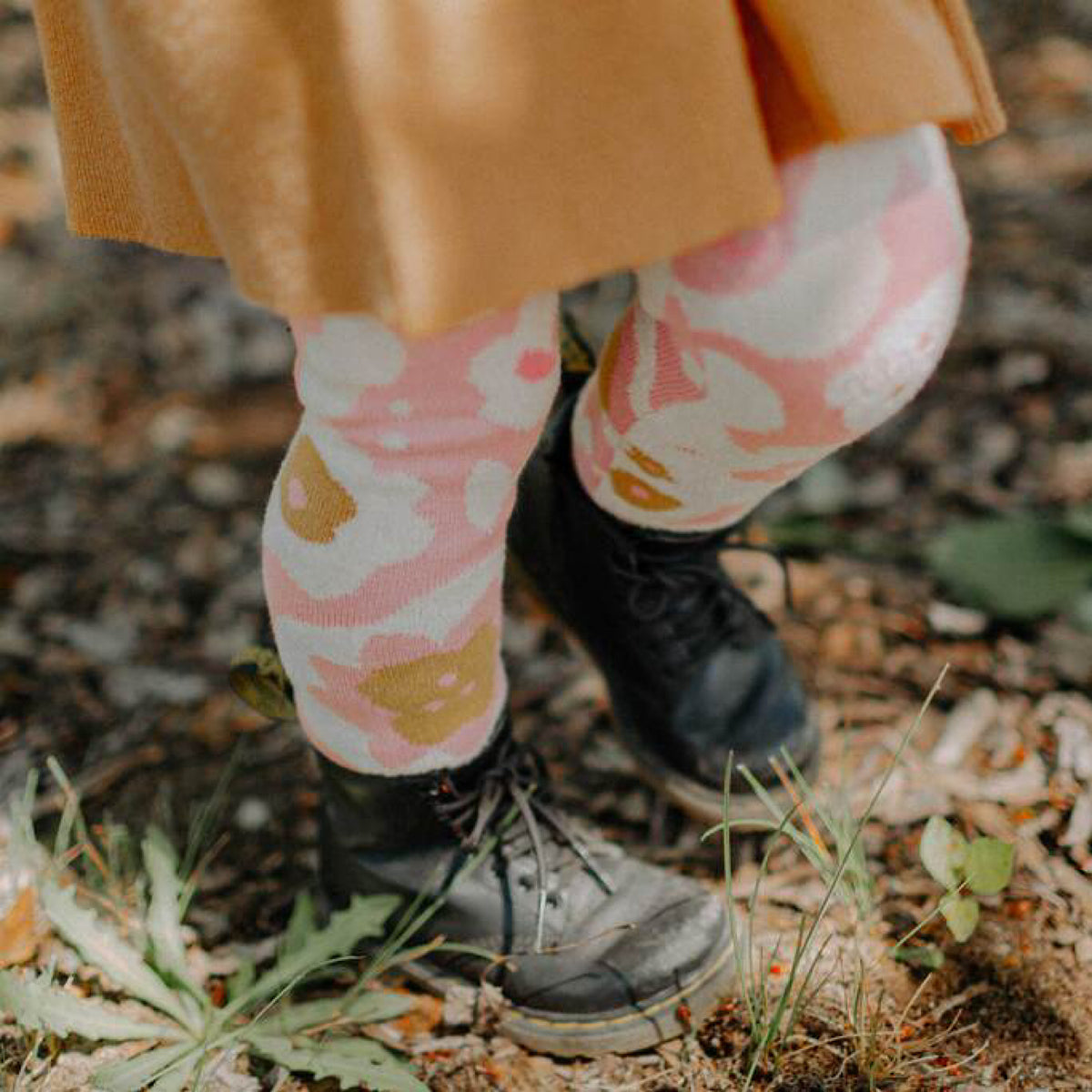 Floral Knit Leggings