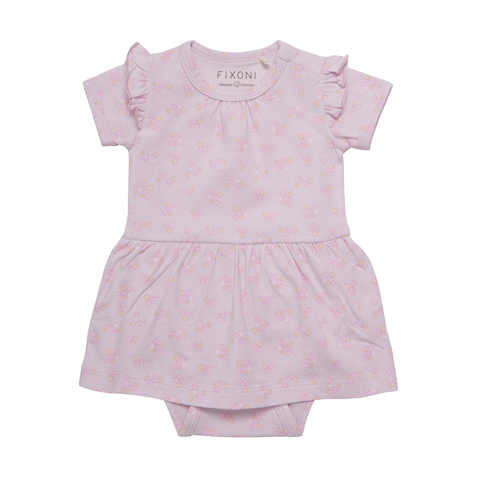 Silkberry Baby - Organic Cotton Baby Ruffle Bonnet Pink