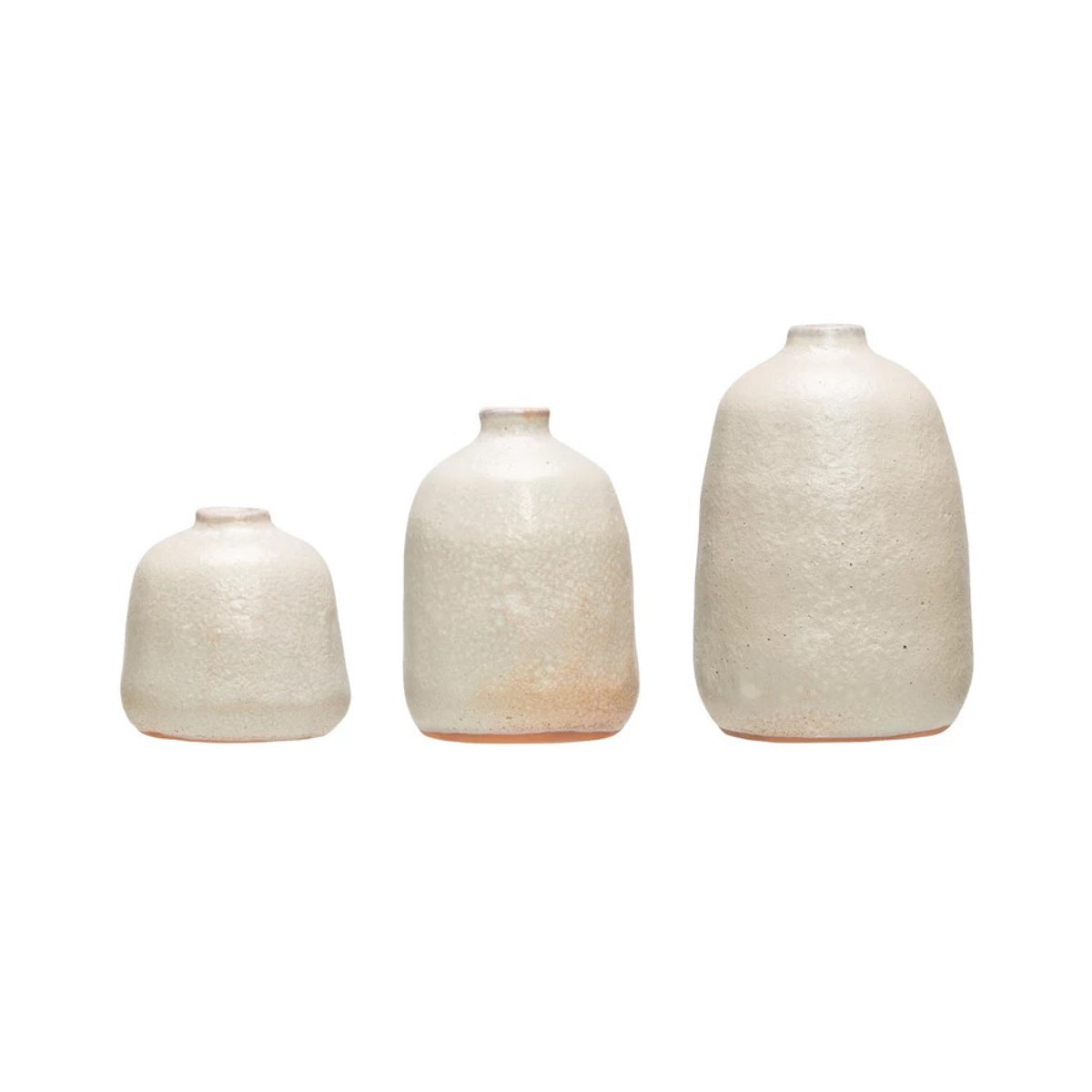Sanded Terra-Cotta Vases