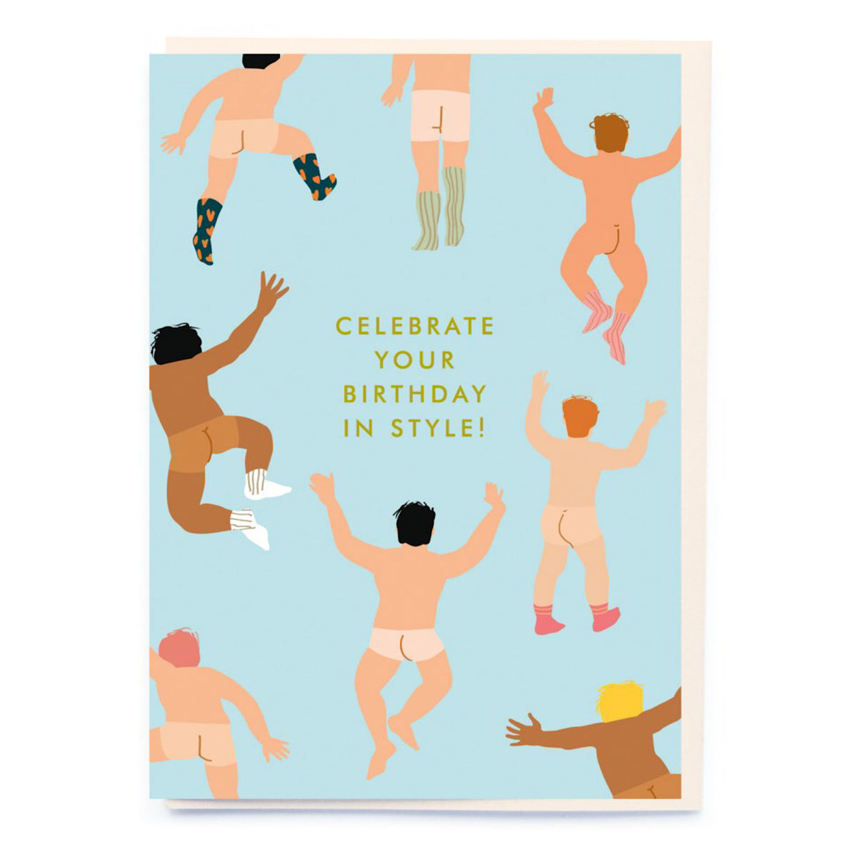 Nudie Guys Birthday Card